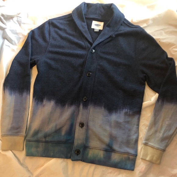 1 of one ♥️Hand tie-dyed ombré cardigan SM one of a kind - Picture 8 of 10